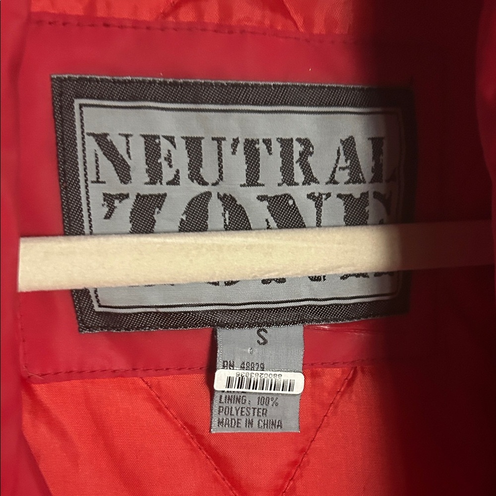 Men's Red Jacket - Picture 3 of 4